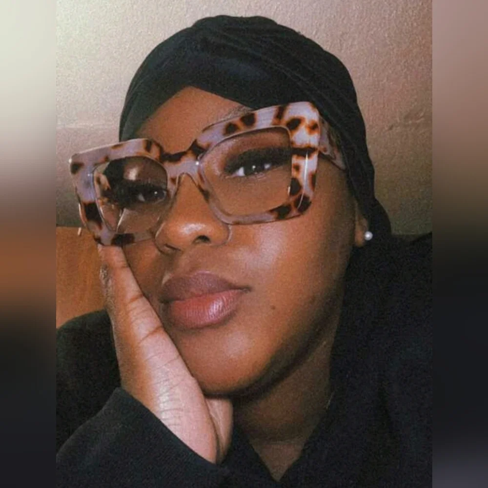 NEW Multicolor Spotted Oversize Fashion Glasses
